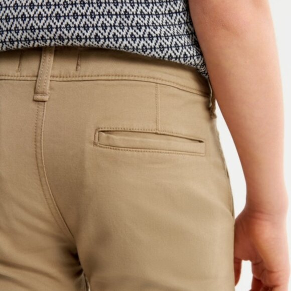 3/$20 Abercrombie & Fitch Chino Khaki Pants Slim Straight Leg Casual Preppy - Picture 3 of 14